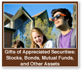Gifts of Appreciated Securities Rollover. Link to Gifts of Appreciated Securities.