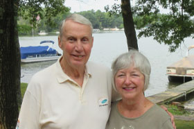 John Dutton &rsquo;70 and Judy McNabney &rsquo;71 Dutton. Link to their story