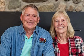 illiam B. Wehrenberg ’73, Ph.D., and Jane Kurhajec ’73 Wehrenberg. Link to their story