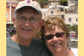 John R. Steffen ’66 and Marolyn Steffen ’68. Link to their story